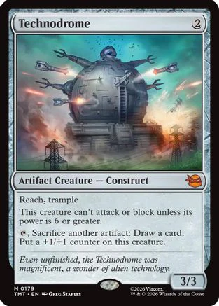 Technodrome (TMT-179) - Teenage Mutant Ninja Turtles - Magic The Gathering