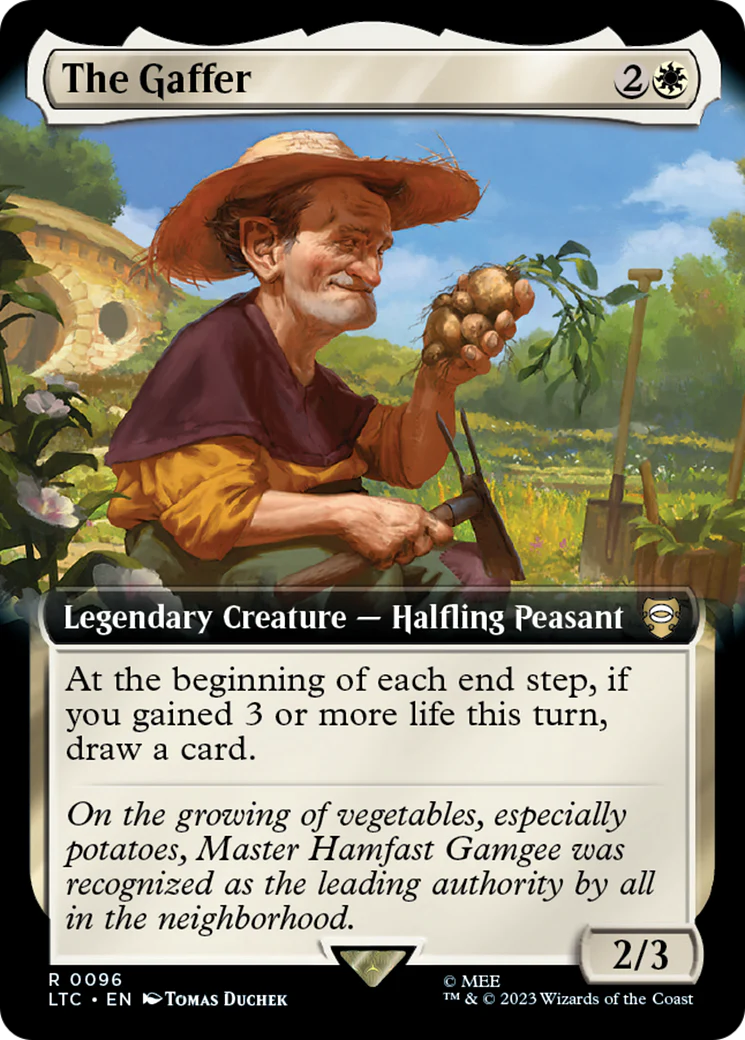 The Gaffer (Extended Art) (LTC-096) - Tales of Middle-earth Commander - Magic The Gathering