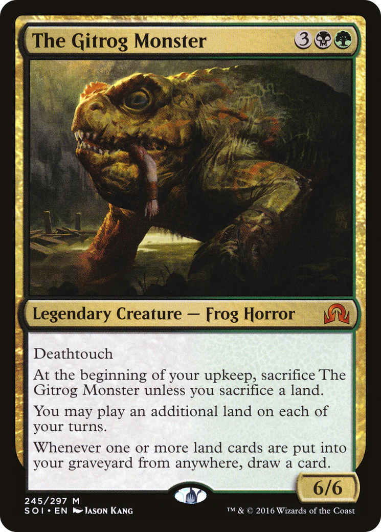 FOIL The Gitrog Monster (SOI-245) - Shadows over Innistrad - Magic The Gathering