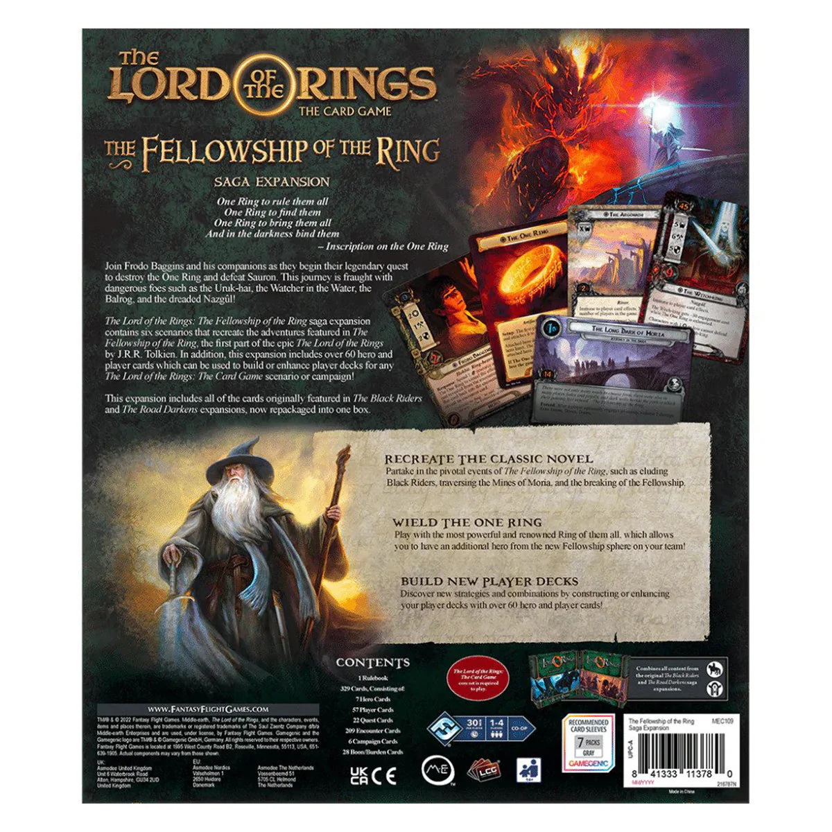The Lord of the Rings LCG The Fellowship of the Ring Saga Expansion - Image 2