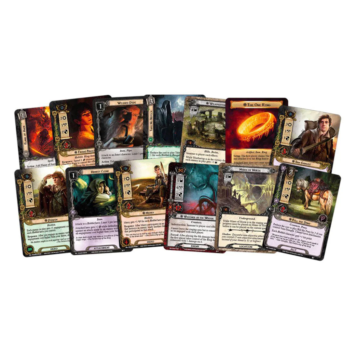 The Lord of the Rings LCG The Fellowship of the Ring Saga Expansion - Image 3