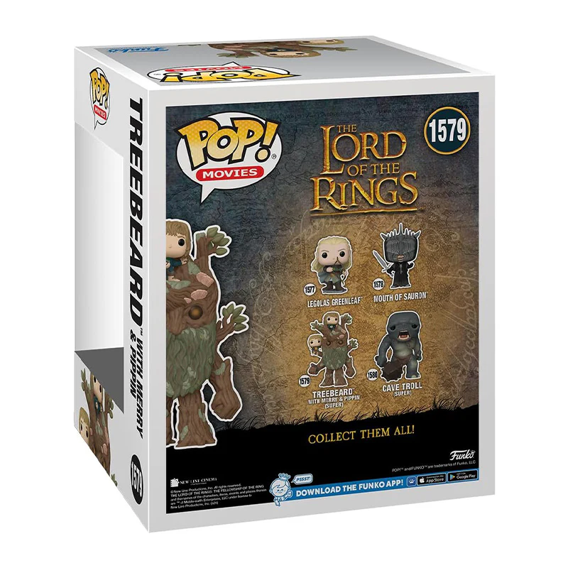 The Lord of the Rings - Treebeard with Merry & Pippin 6" Pop! Vinyl - Image 3