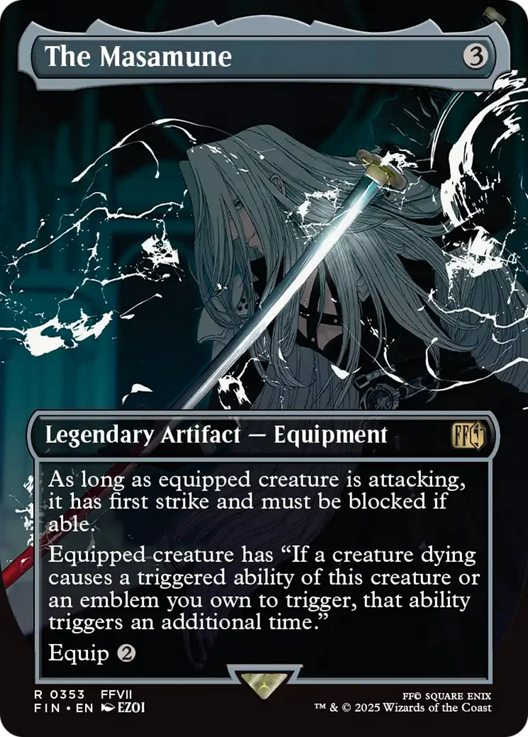 FOIL The Masamune (FIN-353) - FINAL FANTASY - Magic The Gathering