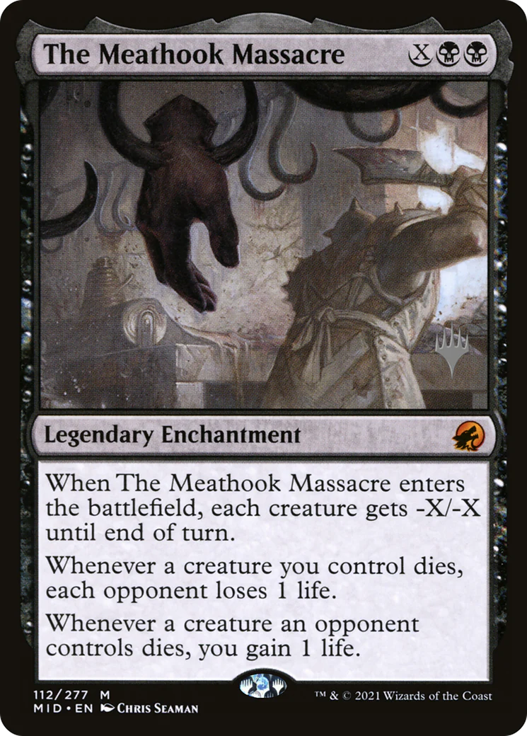 The Meathook Massacre (PPMID-112P) - Innistrad: Midnight Hunt Promos - Magic The Gathering