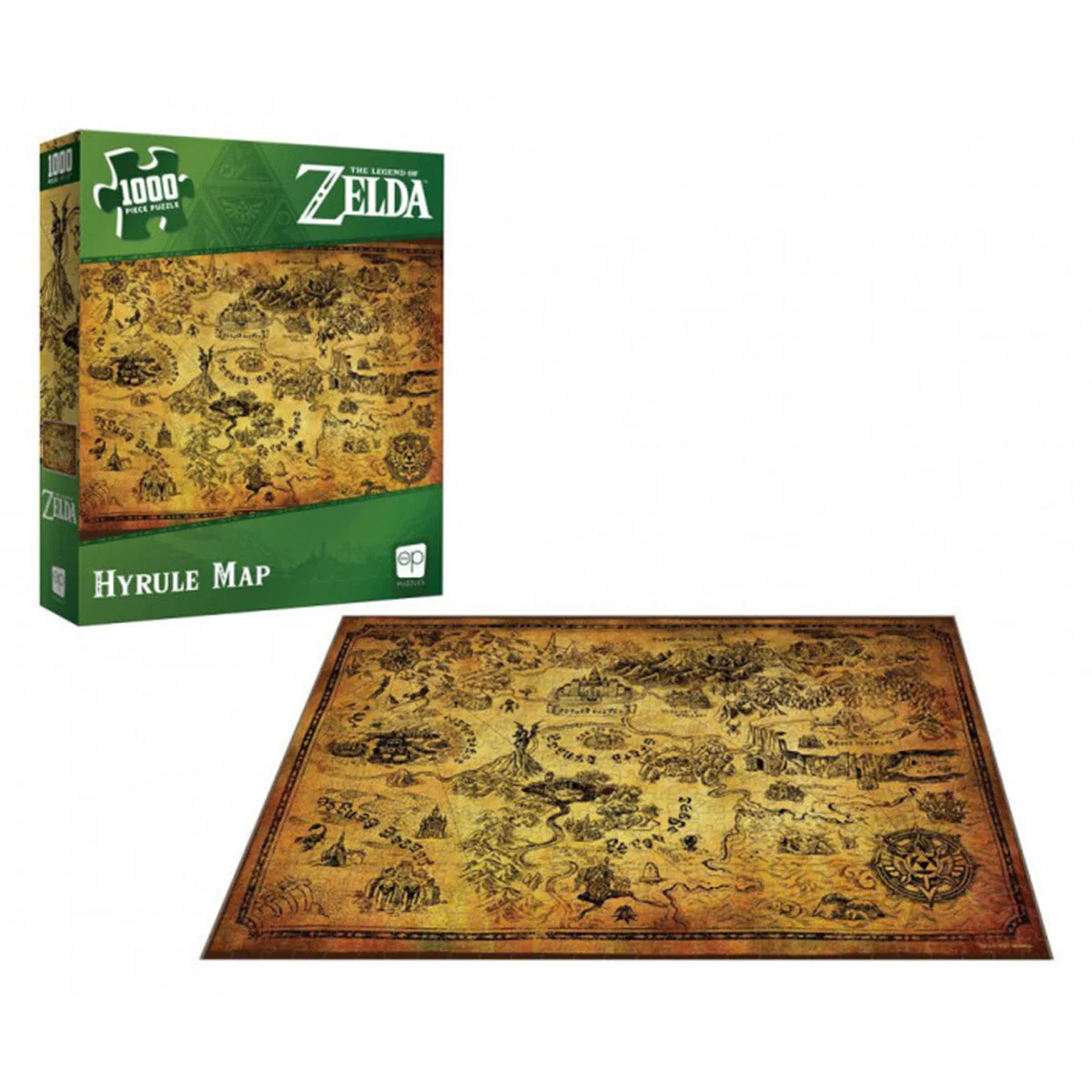 The OP The Legend of Zelda Hyrule Map Puzzle 1000 pieces - Image 3