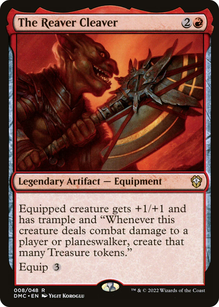 The Reaver Cleaver (DMC-008) - Dominaria United Commander - Magic The Gathering