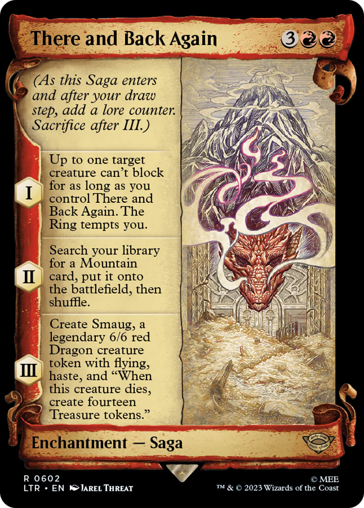 There and Back Again (Showcase Scrolls) (LTR-602) - The Lord of the Rings: Tales of Middle-earth - Magic The Gathering