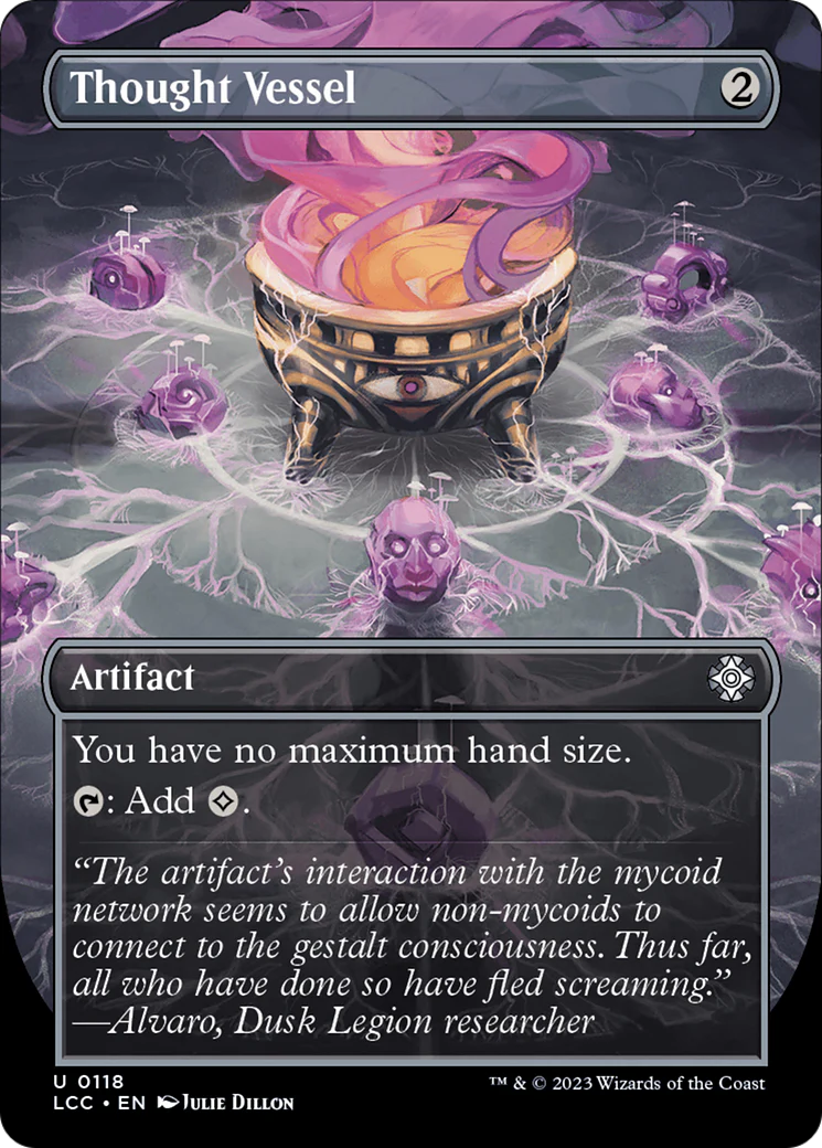 Thought Vessel (Borderless) (LCC-118) - The Lost Caverns of Ixalan Commander - Magic The Gathering