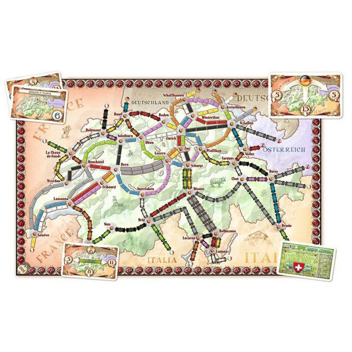 Ticket to Ride India & Switzerland Expansion - Image 3