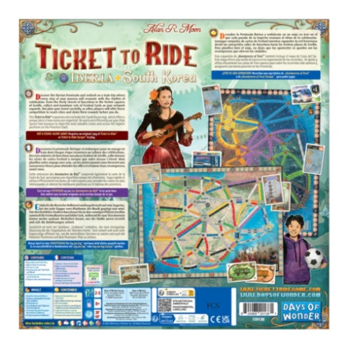 Ticket to Ride Map Collection Volume 8 Iberia & South Korea - Image 3