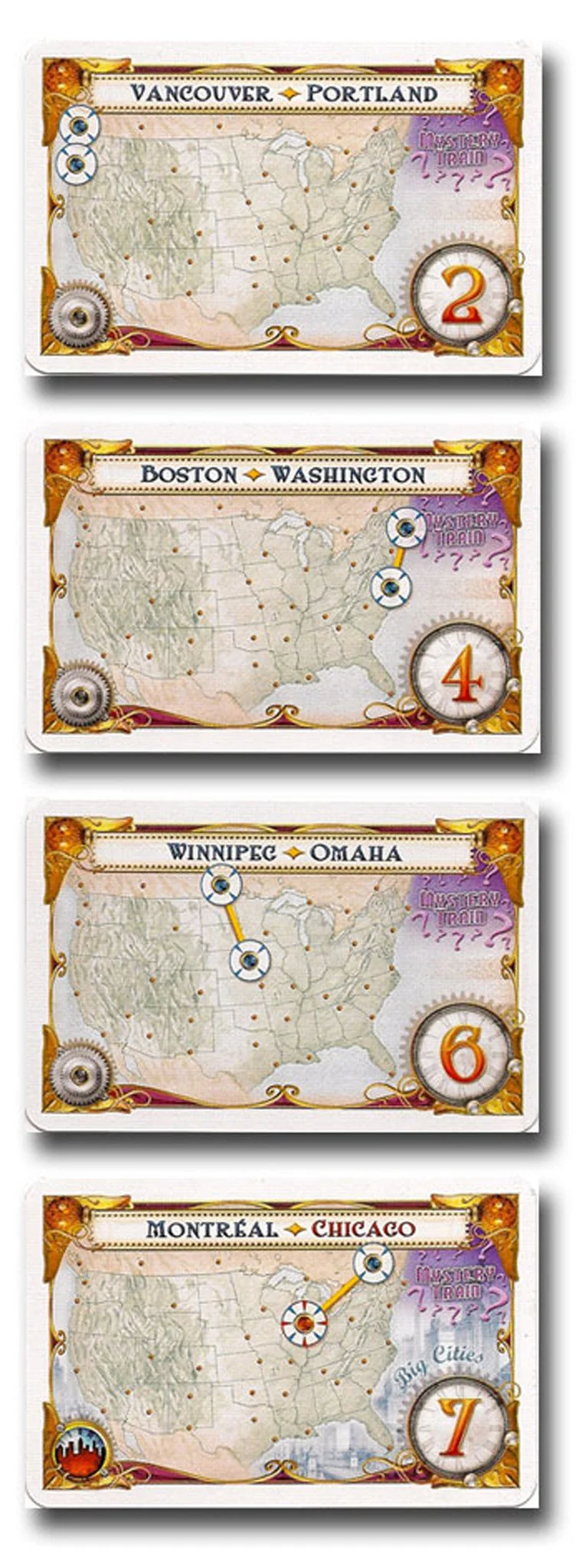 Ticket to Ride USA 1910 Expansion - Image 11