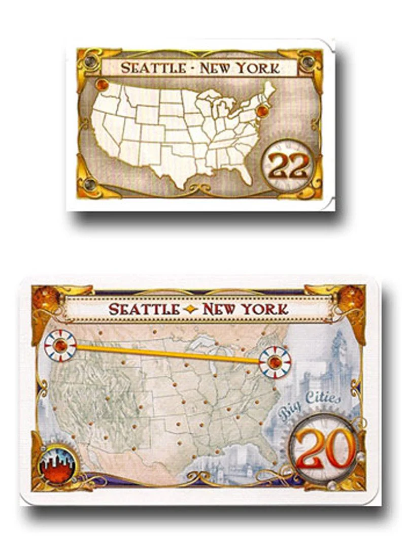 Ticket to Ride USA 1910 Expansion - Image 9