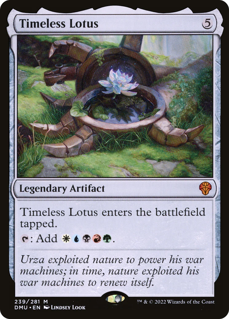 Timeless Lotus (DMU-239) - Dominaria United - Magic The Gathering