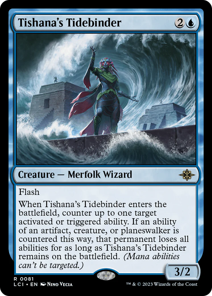 Tishana's Tidebinder (LCI-081) - The Lost Caverns of Ixalan - Magic The Gathering