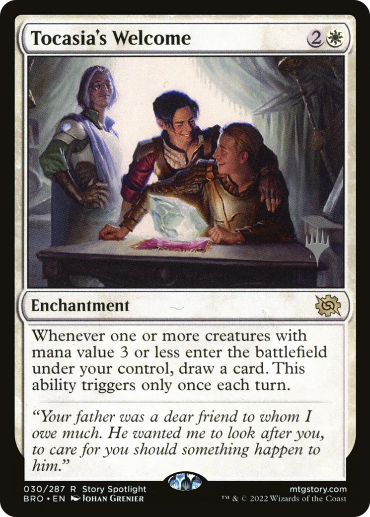 Tocasia's Welcome (PPBRO-30P) - The Brothers' War Promos - Magic The Gathering