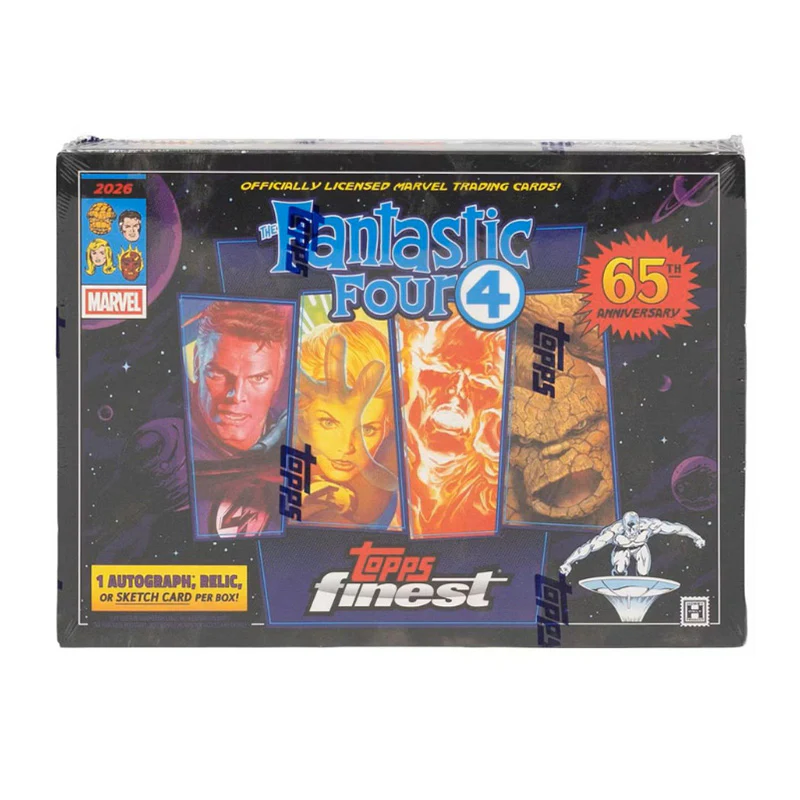 Topps 2026 Fantastic Four 65th Booster Box Set w/ 10 packs - Image 2
