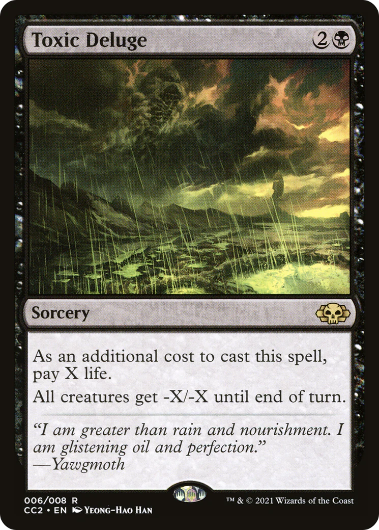 Toxic Deluge (CC2-006) - Commander Collection: Black - Magic The Gathering