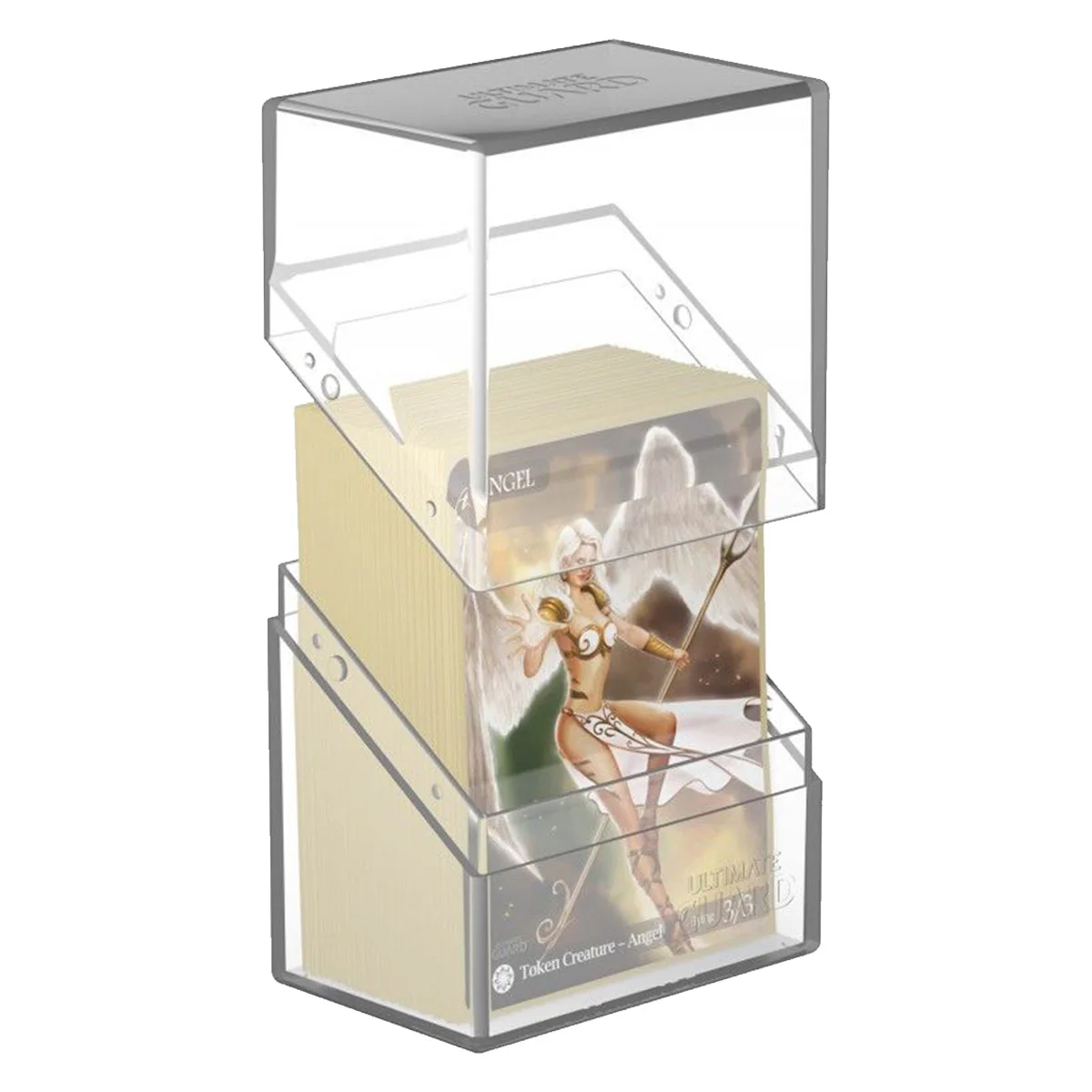 Ultimate Guard Boulder Deck Case 60+ Standard Size Transparent - Image 2