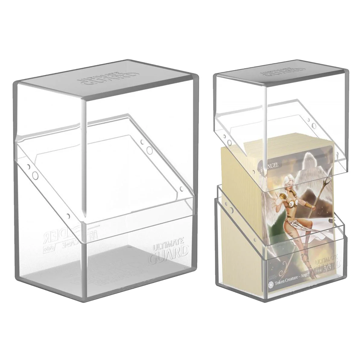 Ultimate Guard Boulder Deck Case 60+ Standard Size Transparent - Image 3