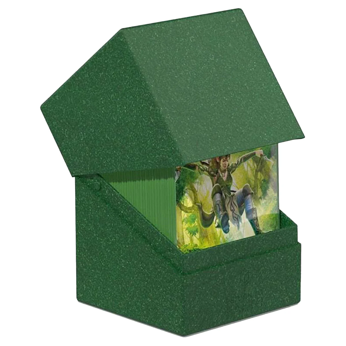 Ultimate Guard Return to Earth Boulder 100+ Deck Box Green - Image 5