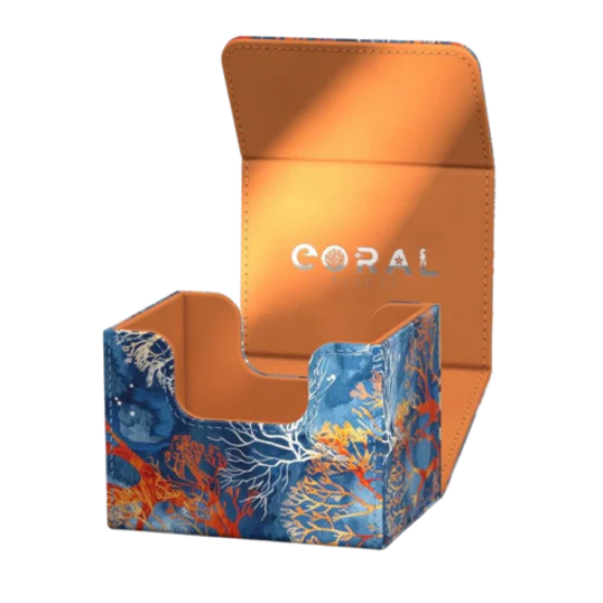 Ultimate Guard Sidewinder 100+ Xenoskin Deck Box - 2025 Exclusive Coral Places - Fiery Reef - Image 3