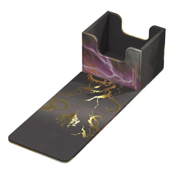 Ultimate Guard Sidewinder 100+ XenoSkin Deck Box - Magic MTG Tarkir Dragonstorm - Ghostfire Stormscale Scion - Image 4