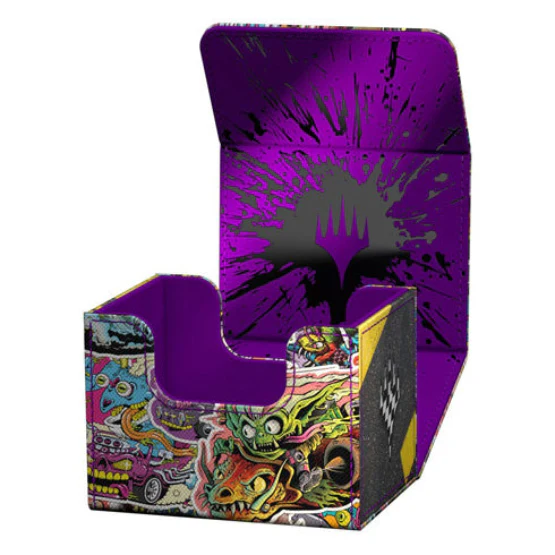 Ultimate Guard Sidewinder 100+ XenoSkin Deck Box - MTG Aetherdrift - Revved-Up Racers - Image 4