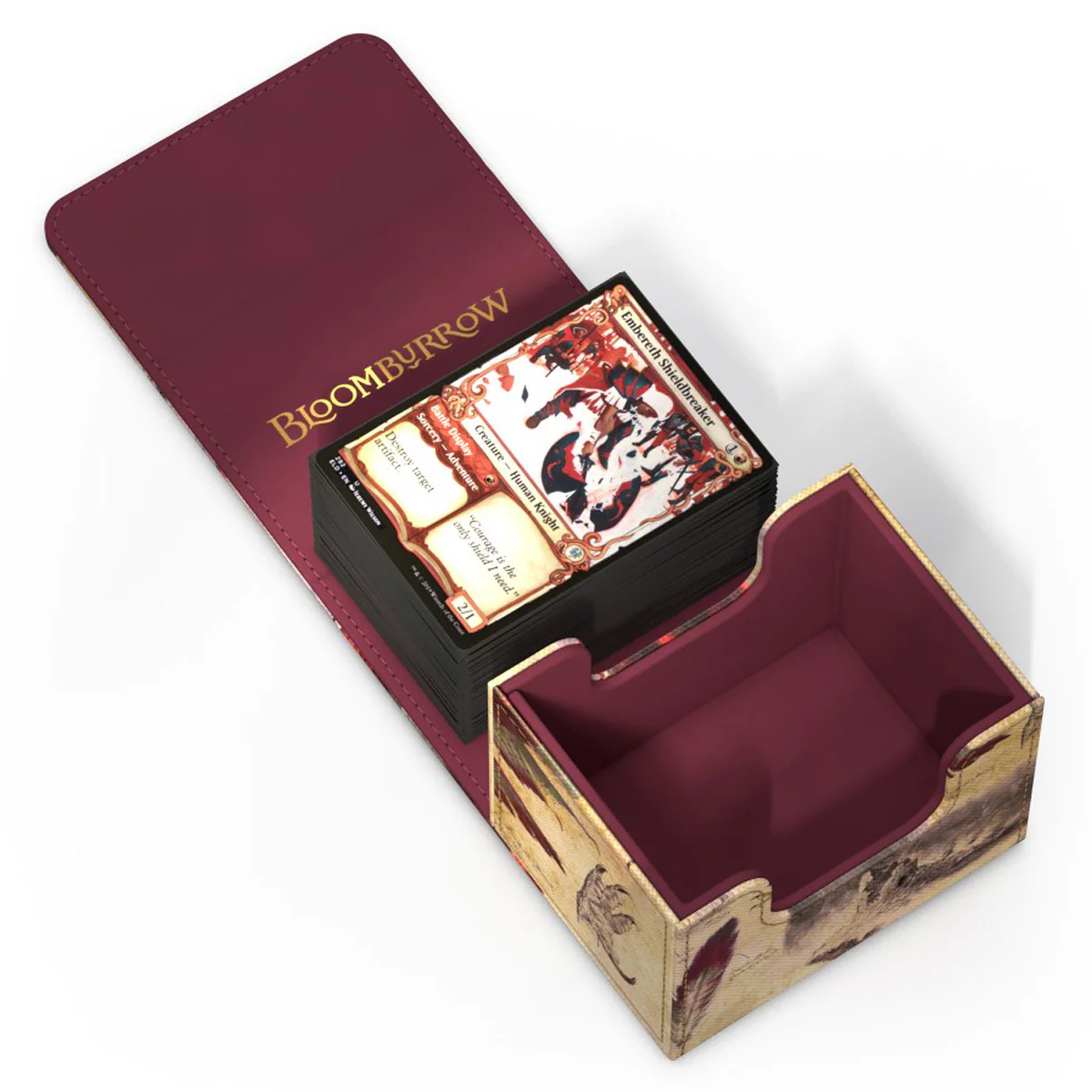 Ultimate Guard Sidewinder 100+ Xenoskin Deck Box - MTG Bloomburrow - Dragonhawk, Fate’s Tempest - Image 5