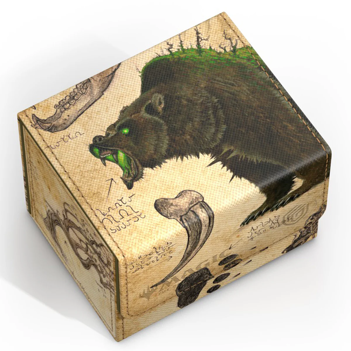 Ultimate Guard Sidewinder 100+ Xenoskin Deck Box - MTG Bloomburrow - Lumra, Bellow of the Woods - Image 3