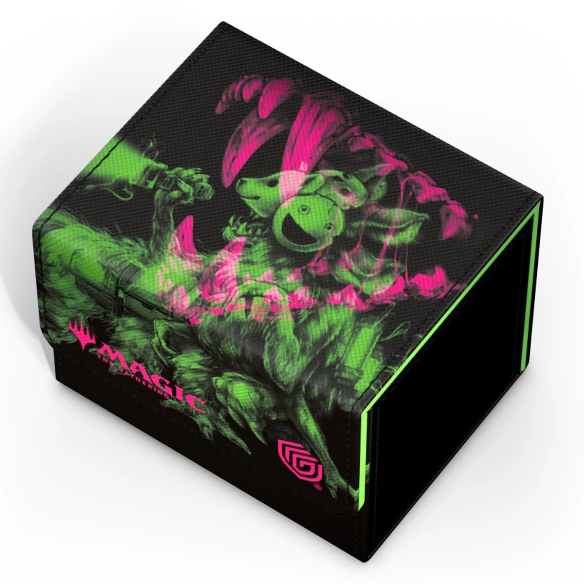Ultimate Guard Sidewinder 100+ XenoSkin Deck Box - MTG Duskmourn - Kona, Rescue Beastie - Image 2