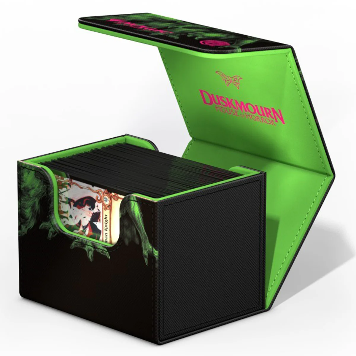Ultimate Guard Sidewinder 100+ XenoSkin Deck Box - MTG Duskmourn - Kona, Rescue Beastie - Image 3