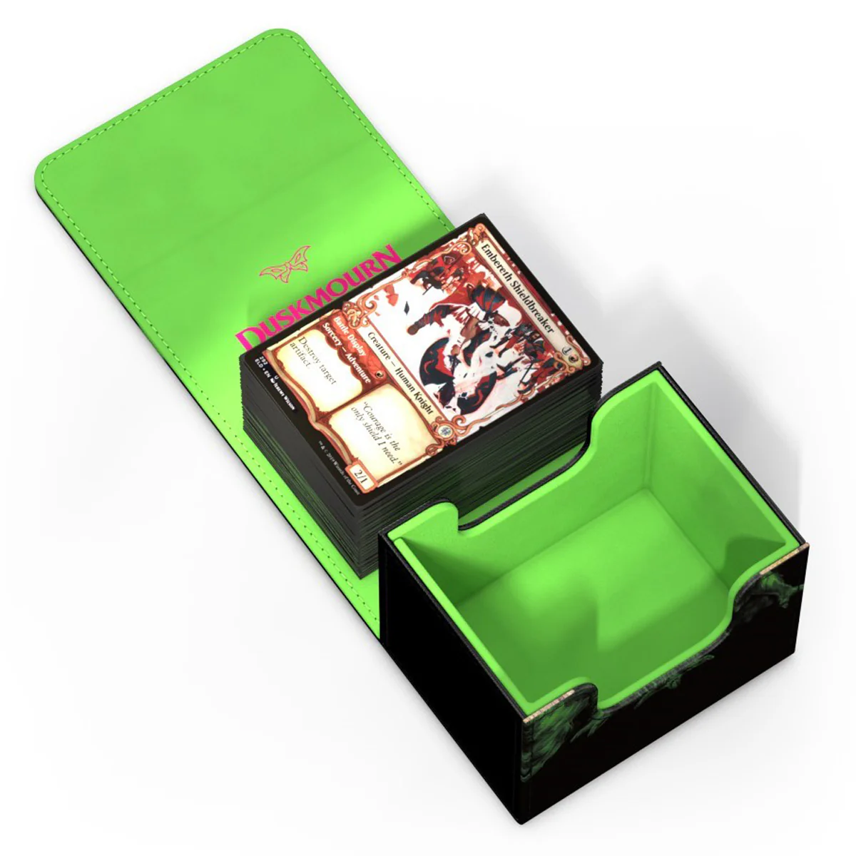 Ultimate Guard Sidewinder 100+ XenoSkin Deck Box - MTG Duskmourn - Kona, Rescue Beastie - Image 4