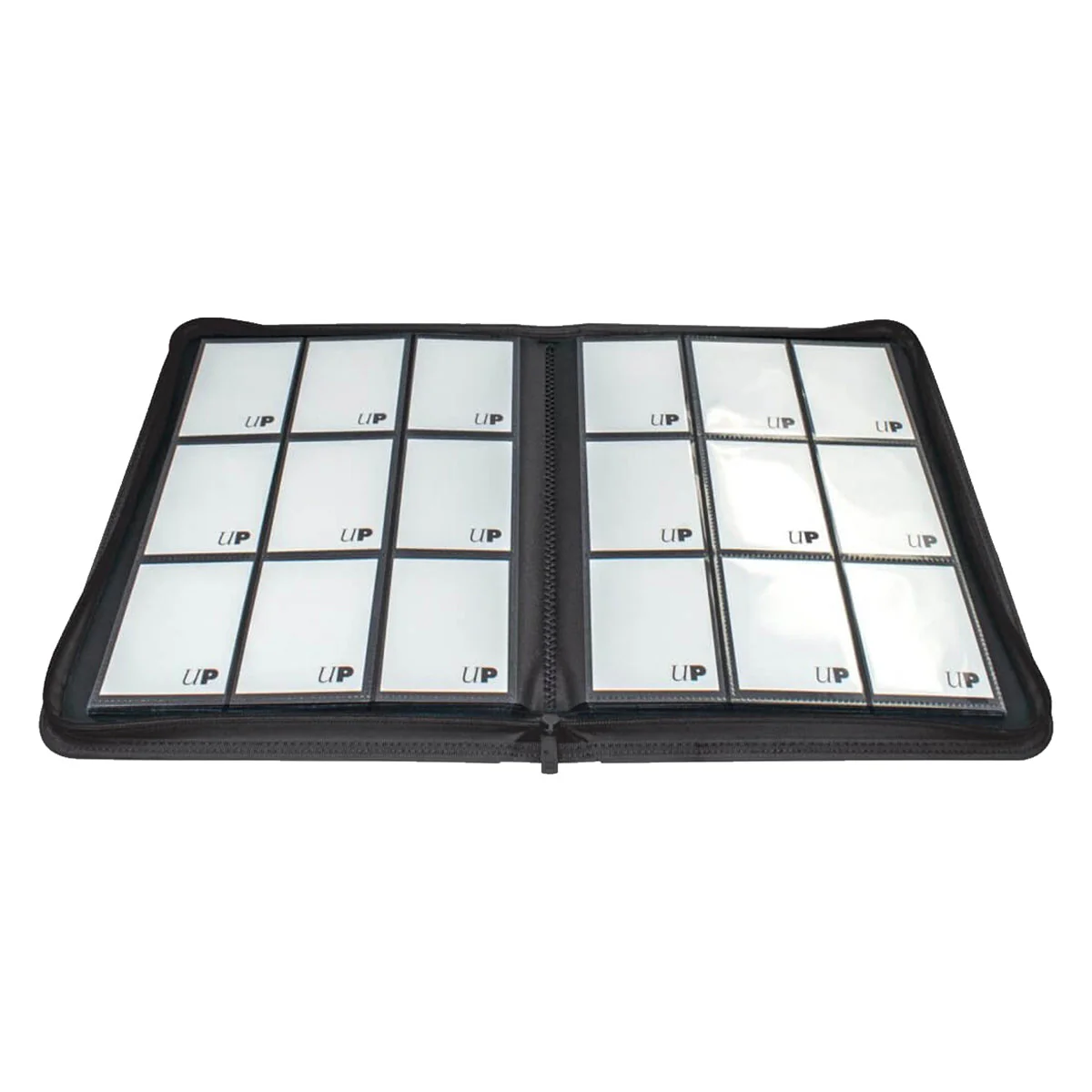 ULTRA PRO Binder - Vivid 9-Pocket Zippered Pro-Binder: Black - Image 2