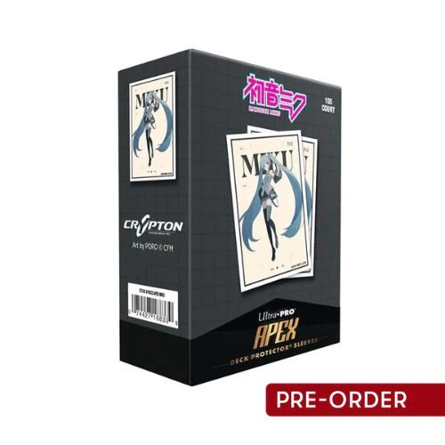 Ultra Pro Hatsune Miku Retro Soundscapes 105ct Apex Deck Protector