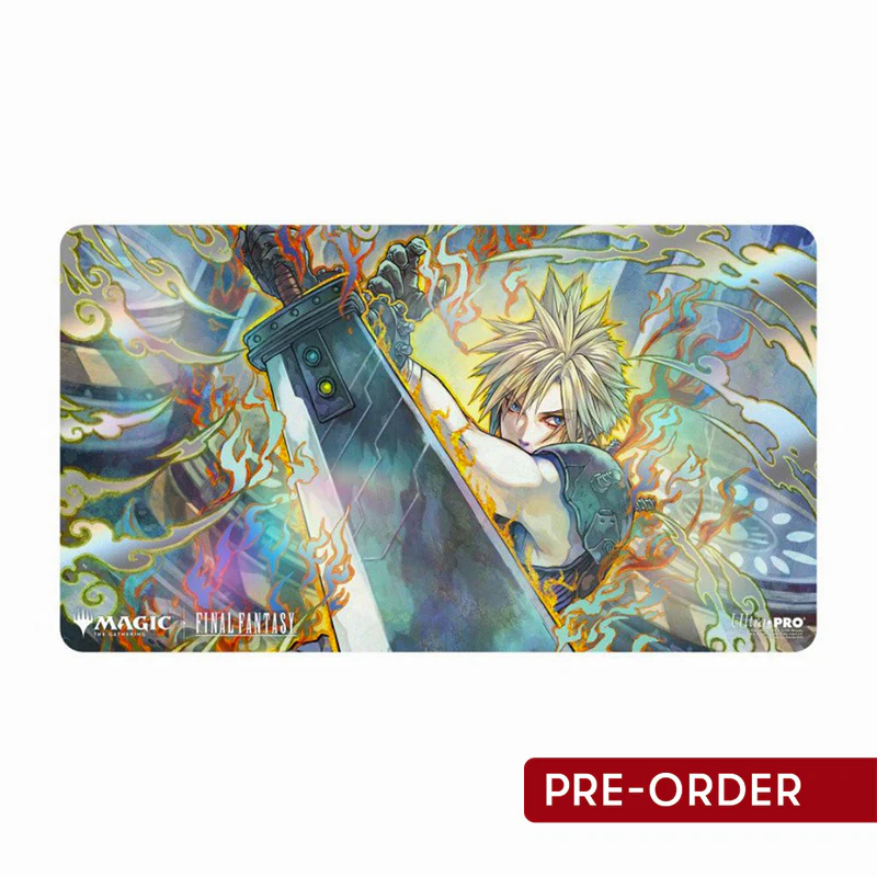 Ultra Pro Magic MTG Final Fantasy Buster Sword Foil Playmat