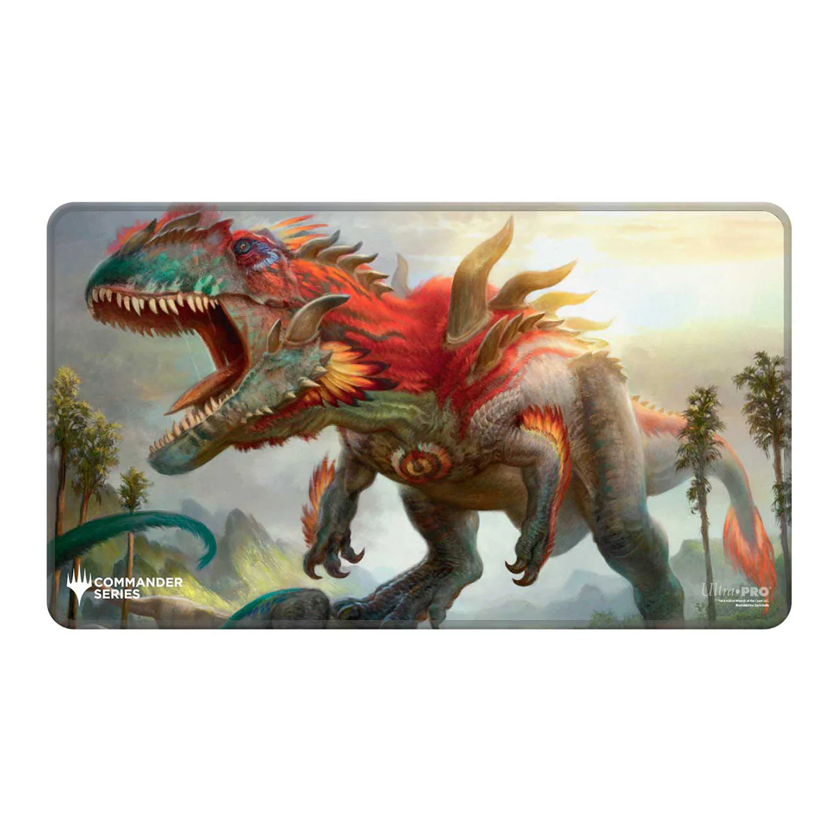 Ultra Pro MTG Commander Series Release 4 3 Color Shard Stitched Edge Playmat Gishath
