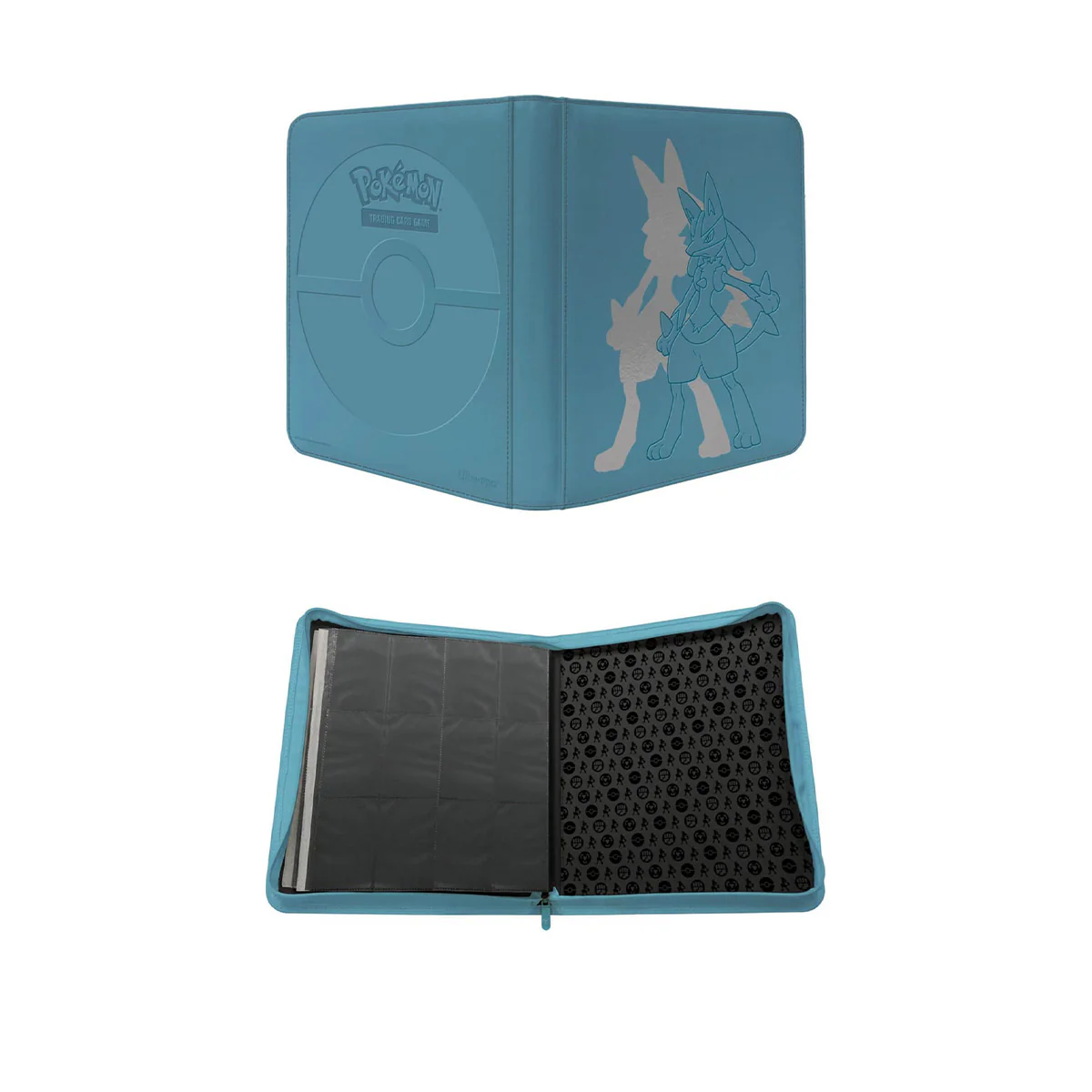 ULTRA PRO Pokemon - 12PKT- Zippered PRO Binder- Elite Series Lucario - Image 3