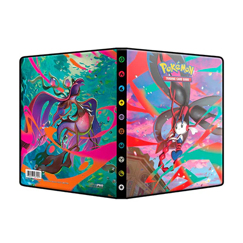 Ultra Pro Pokemon TCG Mega Evolution Chaos Rising 4PKT Portfolio - Image 4