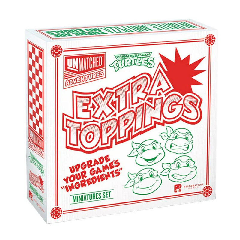 Unmatched Teenage Mutant Ninja Turtles - Extra Toppings Miniature Set - Image 2