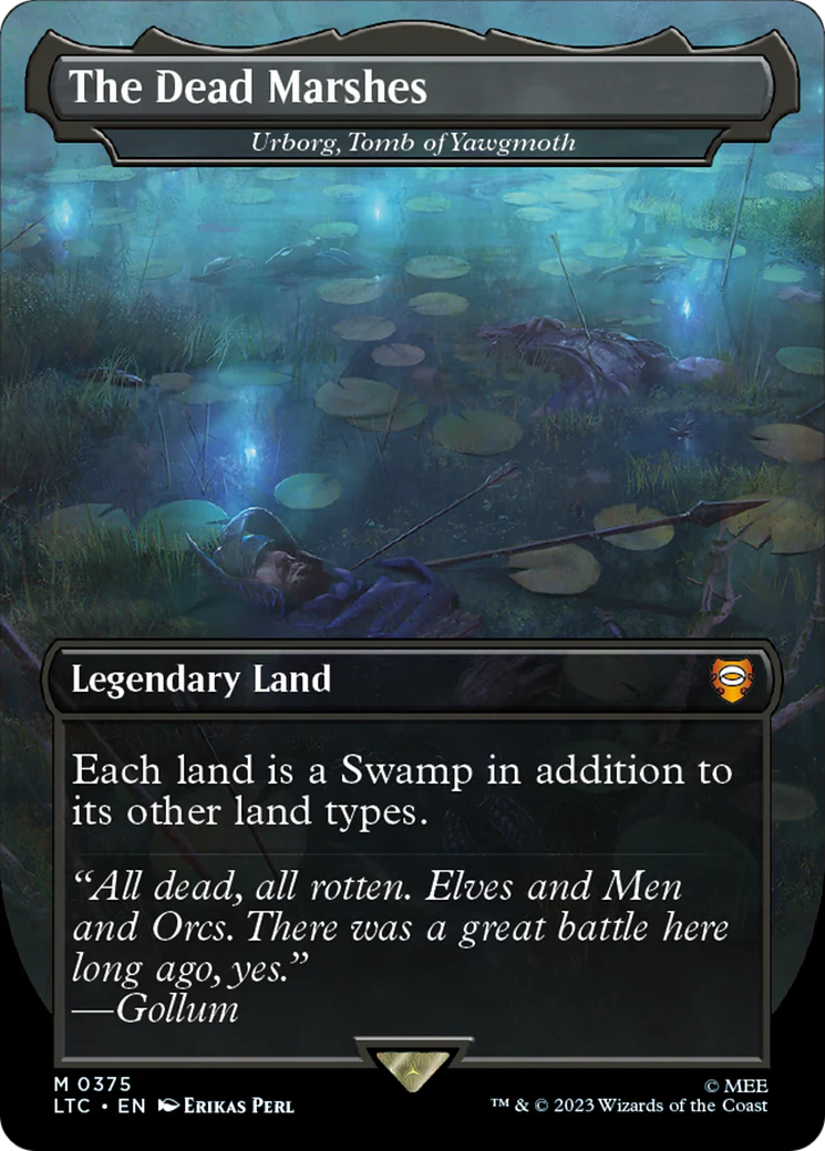 The Dead Marshes - Urborg, Tomb of Yawgmoth (LTC-375) - Tales of Middle-earth Commander - Magic The Gathering