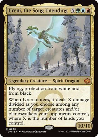 Ureni, the Song Unending (PPTDM-233) - Promo Pack: Tarkir: Dragonstorm - Magic The Gathering