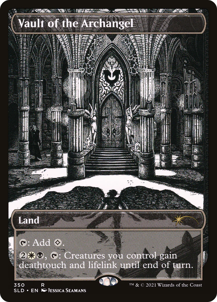 FOIL Vault of the Archangel (SLD-350) - Secret Lair Drop - Magic The Gathering