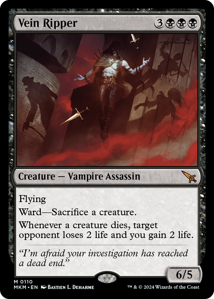 Vein Ripper (MKM-110) - Murders at Karlov Manor - Magic The Gathering