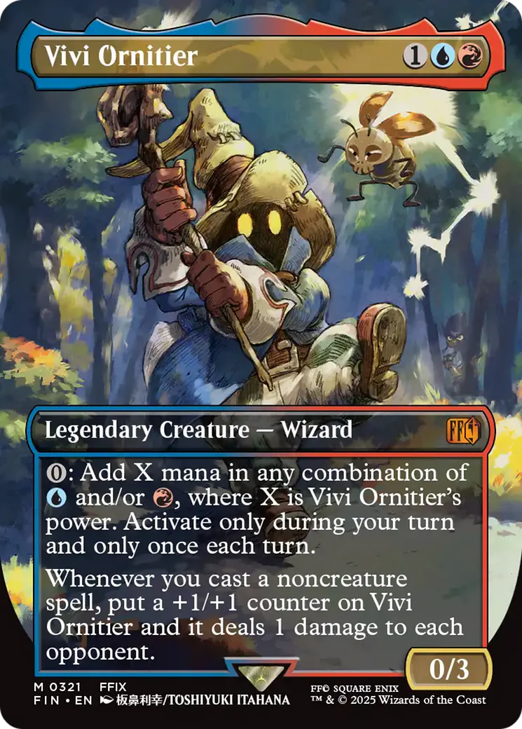 FOIL Vivi Ornitier (FIN-321) - FINAL FANTASY - Magic The Gathering