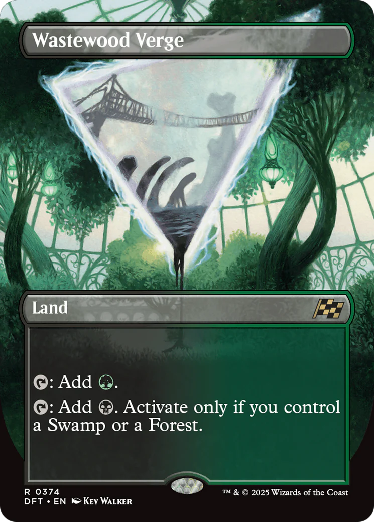 FOIL Wastewood Verge (DFT-374) - Aetherdrift - Magic The Gathering