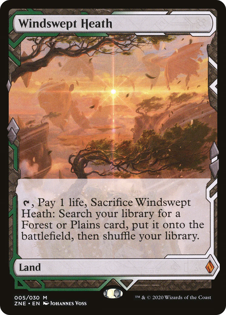 Windswept Heath (ZNE-005) - Zendikar Rising Expeditions - Magic The Gathering