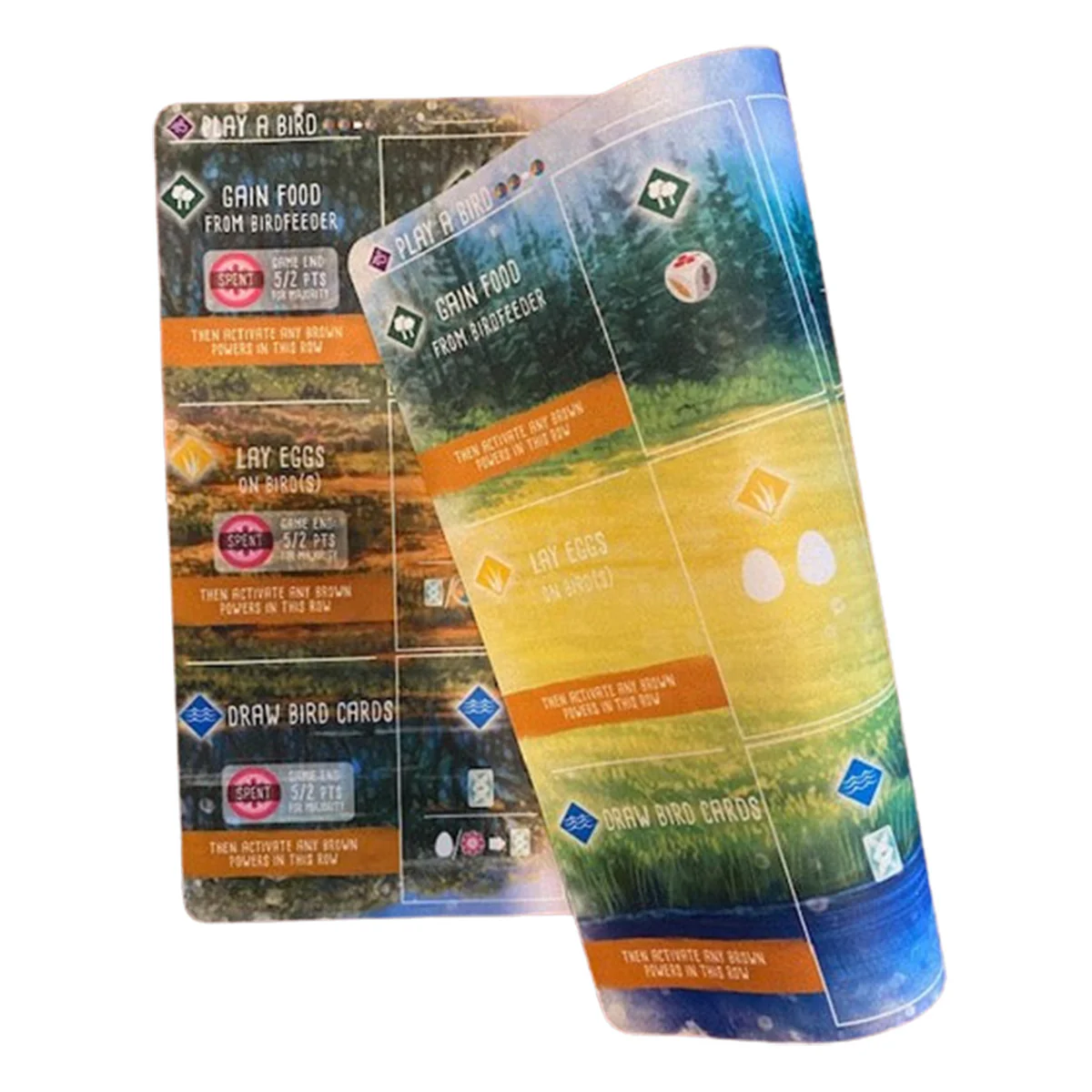 Wingspan Natural Double-Sided Rubber Playmat - Image 2