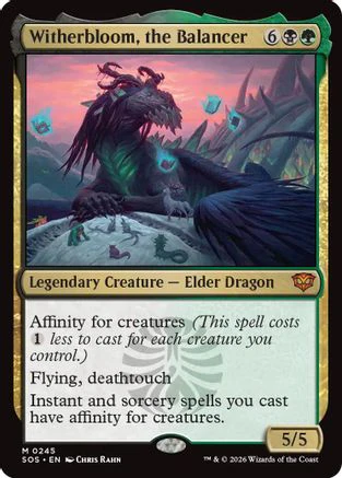 Witherbloom, the Balancer (SOS-245) - Secrets of Strixhaven - Magic The Gathering
