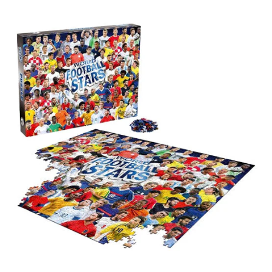 World Football Stars 1000 Piece Puzzle - Image 3