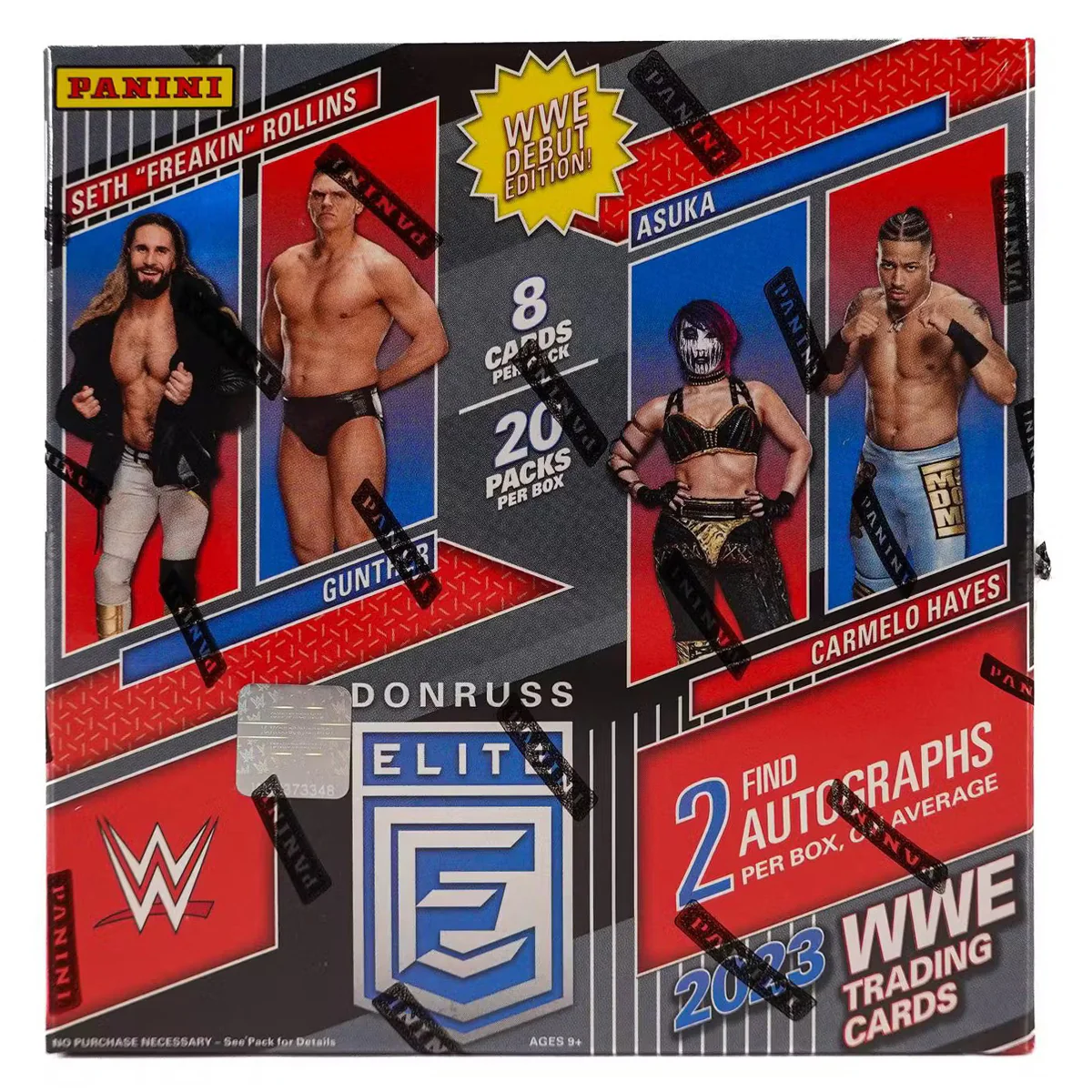 WWE - 2023 Donruss Elite WWE Hobby Trading Cards (Display Box of 20 Packs) - Image 2